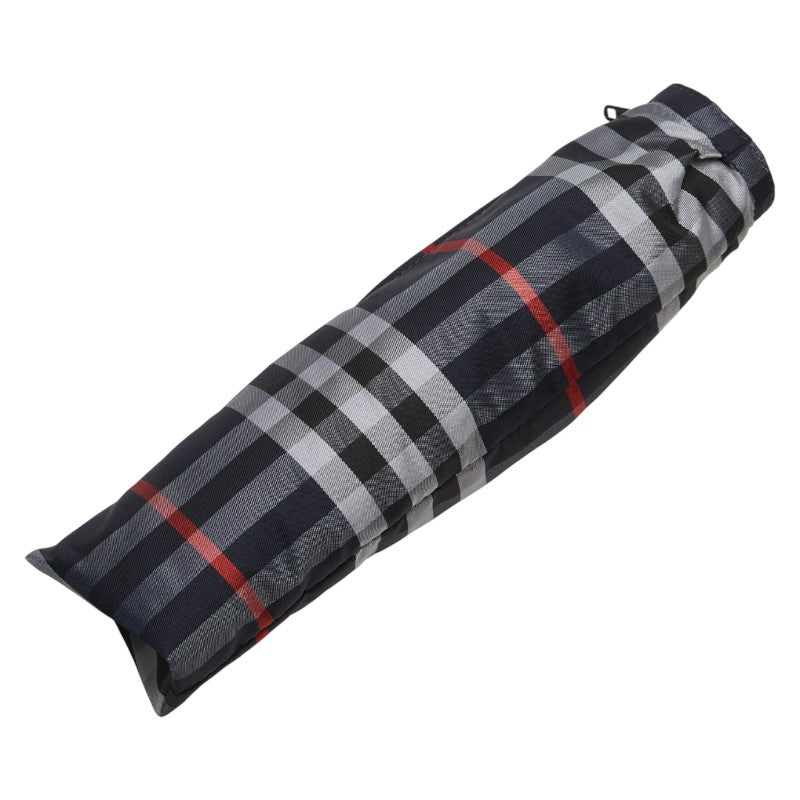 バーバリー チェック 折りたたみ傘 雨傘 ネイビー マルチカラー ナイロン レディース BURBERRY 【中古】