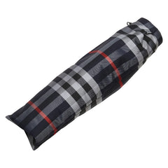バーバリー チェック 折りたたみ傘 雨傘 ネイビー マルチカラー ナイロン レディース BURBERRY 【中古】
