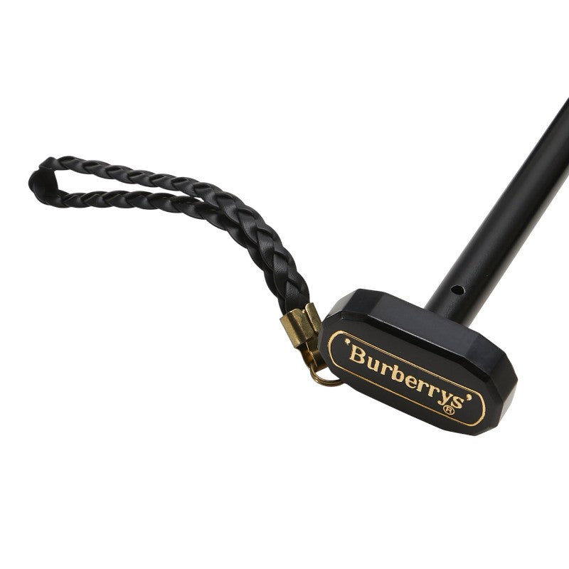 バーバリー チェック 折りたたみ傘 雨傘 ネイビー マルチカラー ナイロン レディース BURBERRY 【中古】