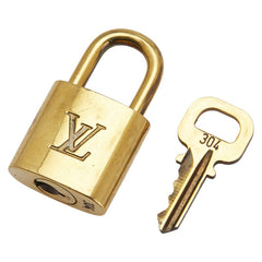 ルイ ヴィトン カデナ 南京錠 キー 5点セット ゴールド メッキ レディース LOUIS VUITTON 【中古】