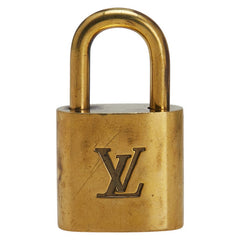 ルイ ヴィトン カデナ 南京錠 キー 5点セット ゴールド メッキ レディース LOUIS VUITTON 【中古】