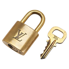 ルイ ヴィトン カデナ 南京錠 キー 5点セット ゴールド メッキ レディース LOUIS VUITTON 【中古】