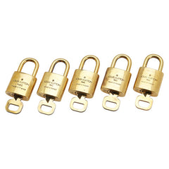 ルイ ヴィトン カデナ 南京錠 キー 5点セット ゴールド メッキ レディース LOUIS VUITTON 【中古】