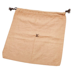 ルイ ヴィトン 保存袋 ダストバッグ 10枚セット ベージュ ブラウン コットン レディース LOUIS VUITTON 【中古】