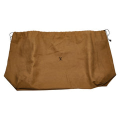 ルイ ヴィトン 保存袋 ダストバッグ 10枚セット ベージュ ブラウン コットン レディース LOUIS VUITTON 【中古】