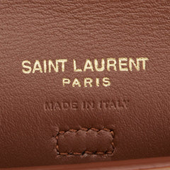 サンローラン YSL AirPodsケース 710891 ベージュ レザー レディース SAINT LAURENT 【中古】