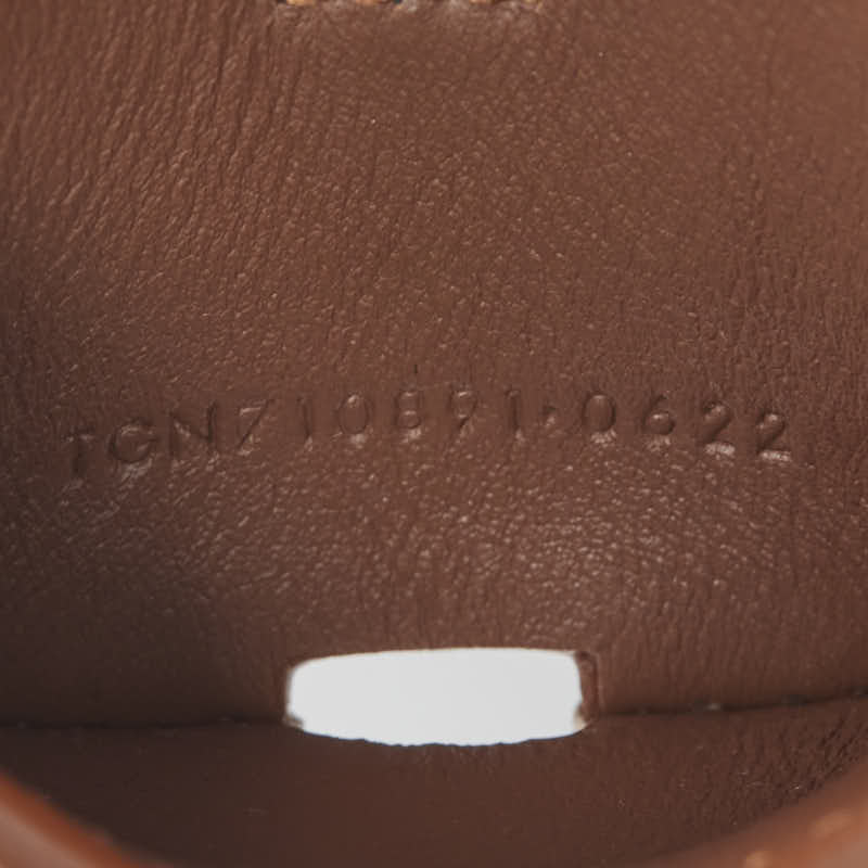 サンローラン YSL AirPodsケース 710891 ベージュ レザー レディース SAINT LAURENT 【中古】