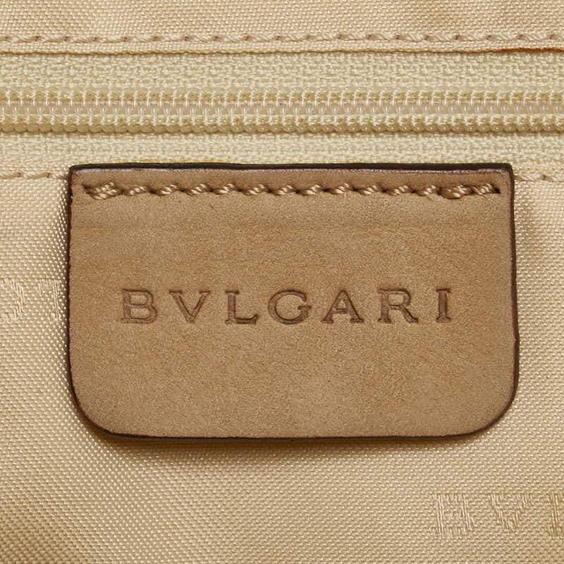 ブルガリ ハンドバッグ ショルダーバッグ 2WAY ベージュ ヌバック レディース BVLGARI 【中古】