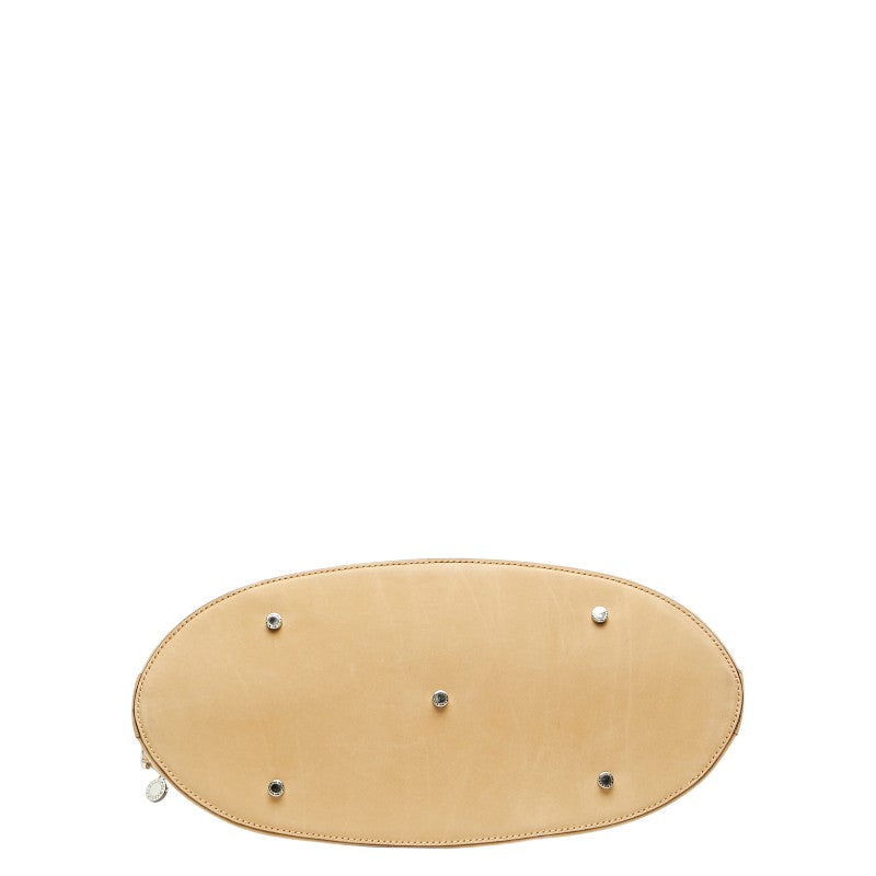 ブルガリ ハンドバッグ ショルダーバッグ 2WAY ベージュ ヌバック レディース BVLGARI 【中古】