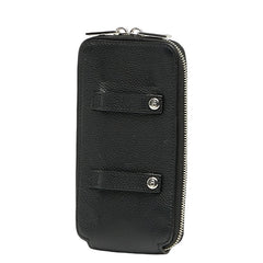ディオール ポーチ ブラック レザー レディース Dior 【中古】