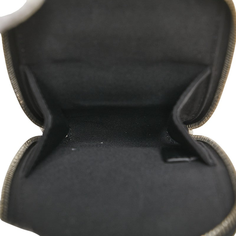 ディオール ポーチ ブラック レザー レディース Dior 【中古】