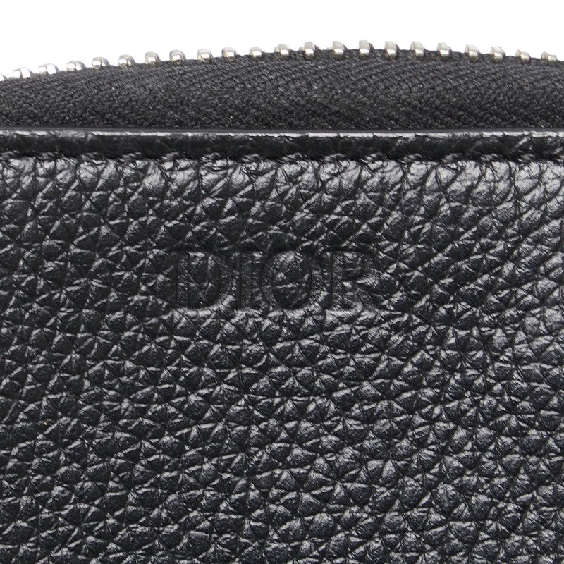 ディオール ポーチ ブラック レザー レディース Dior 【中古】