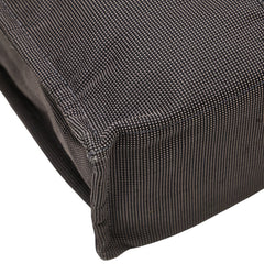 エルメス エールライン トートMM ハンドバッグ トートバッグ グレー キャンバス レディース HERMES 【中古】