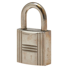 エルメス カデナ 南京錠 キーセット シルバー メタル レディース HERMES 【中古】