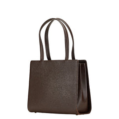 サンローラン ハンドバッグ ブラウン レザー レディース SAINT LAURENT 【中古】