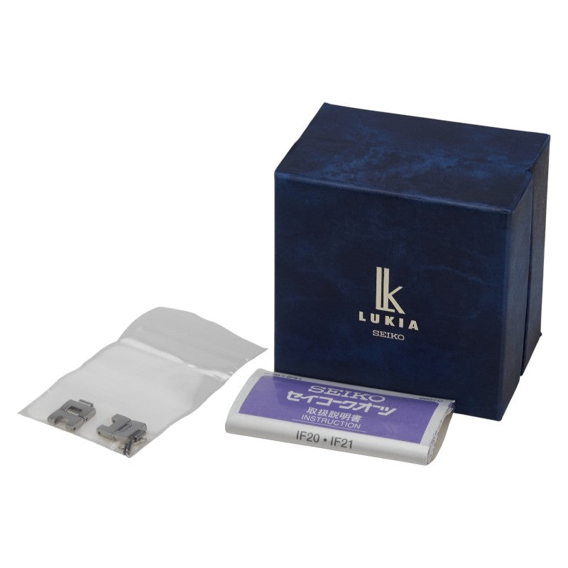 セイコー ルキア LUKIA 腕時計 1F21-0L90 クオーツ ピンク文字盤 ステンレススチール レディース SEIKO 【中古】