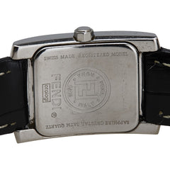 フェンディ クラシコ 腕時計 クオーツ ホワイト文字盤 ステンレススチール レザー レディース FENDI 【中古】