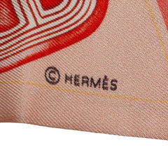 エルメス ツイリー Funny Ice Cream スカーフ ピンク マルチカラー レディース HERMES 【中古】