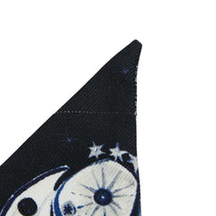 ディオール ミッツァ Zodiac Fantastico スカーフ ネイビー シルク レディース Dior 【中古】