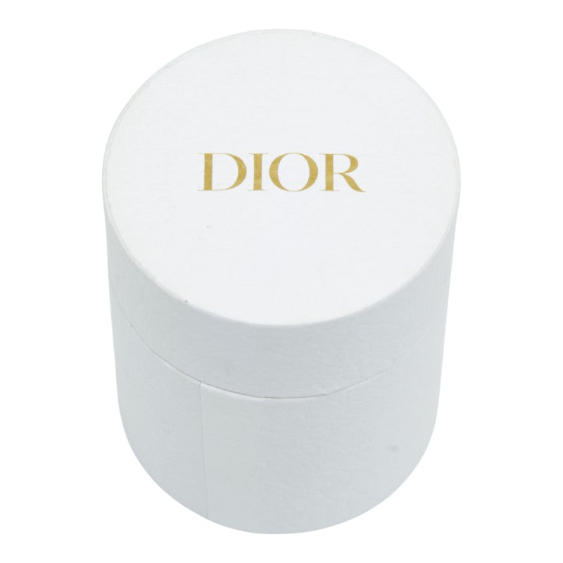 ディオール ミッツァ フラワー スカーフ ブルー ホワイト シルク レディース Dior 【中古】