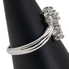 Pt900 プラチナ ダイヤ0.50ct リング 指輪 レディース 12号 【中古】