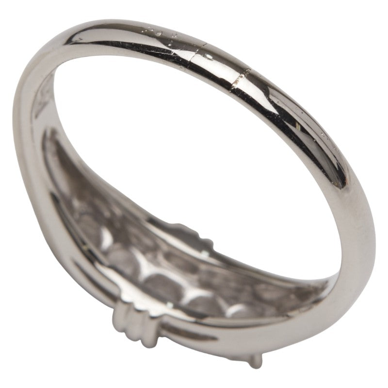 セイコー Pt900 プラチナ ダイヤ0.45ct リング 指輪 レディース SEIKO 14号 【中古】
