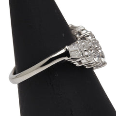 Pt900 プラチナ ダイヤ1.00ct リング 指輪 レディース 11.5号 【中古】