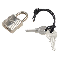 エルメス カデナ パドロック 南京錠 キー セット シルバー メタル レディース HERMES 【中古】