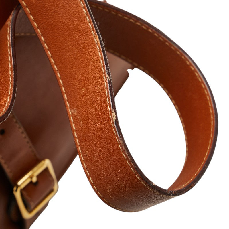 グッチ バンブー リュック バックパック 003 2058 0016 ブラウン レザー レディース GUCCI 【中古】