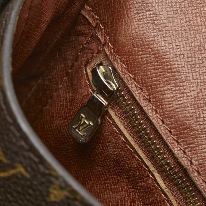 ルイ ヴィトン モノグラム シャンティPM 斜め掛け ショルダーバッグ M40646 ブラウン PVC レザー レディース LOUIS VUITTON 【中古】