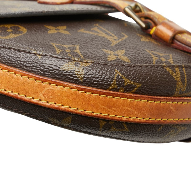 ルイ ヴィトン モノグラム シャンティPM 斜め掛け ショルダーバッグ M40646 ブラウン PVC レザー レディース LOUIS VUITTON 【中古】