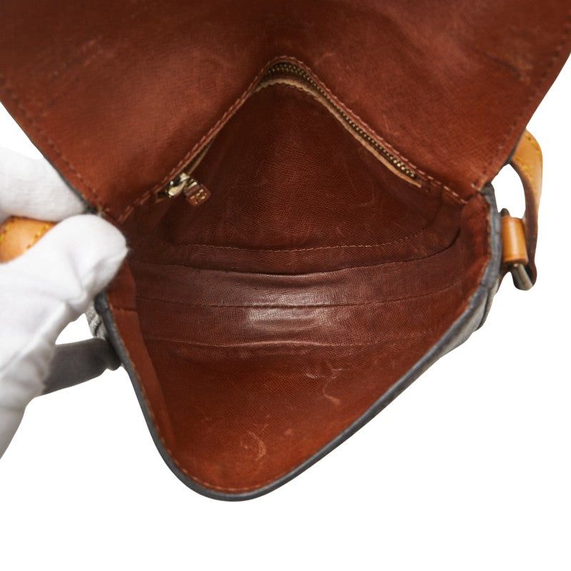 ルイ ヴィトン モノグラム シャンティPM 斜め掛け ショルダーバッグ M40646 ブラウン PVC レザー レディース LOUIS VUITTON 【中古】
