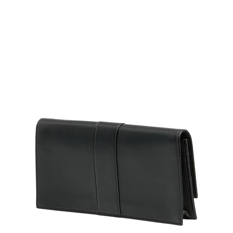 カルティエ トリニティ 長財布 ブラック マルチカラー レザー レディース CARTIER 【中古】