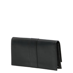カルティエ トリニティ 長財布 ブラック マルチカラー レザー レディース CARTIER 【中古】