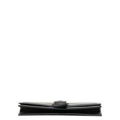 カルティエ トリニティ 長財布 ブラック マルチカラー レザー レディース CARTIER 【中古】