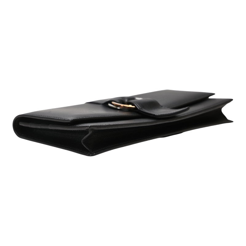 カルティエ トリニティ 長財布 ブラック マルチカラー レザー レディース CARTIER 【中古】