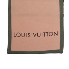 ルイ ヴィトン バンドー トランク スカーフ M73965 ピンク グレー シルク レディース LOUIS VUITTON 【中古】