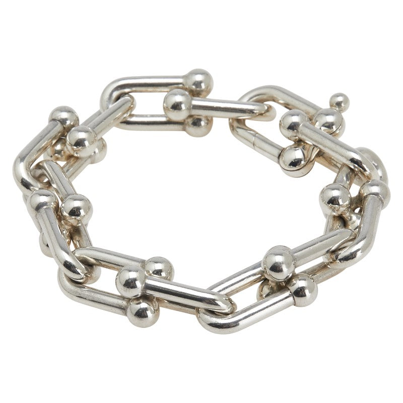 ティファニー ハードウェア ラージリンク ブレスレット SV925 シルバー レディース TIFFANY&Co. 【中古】