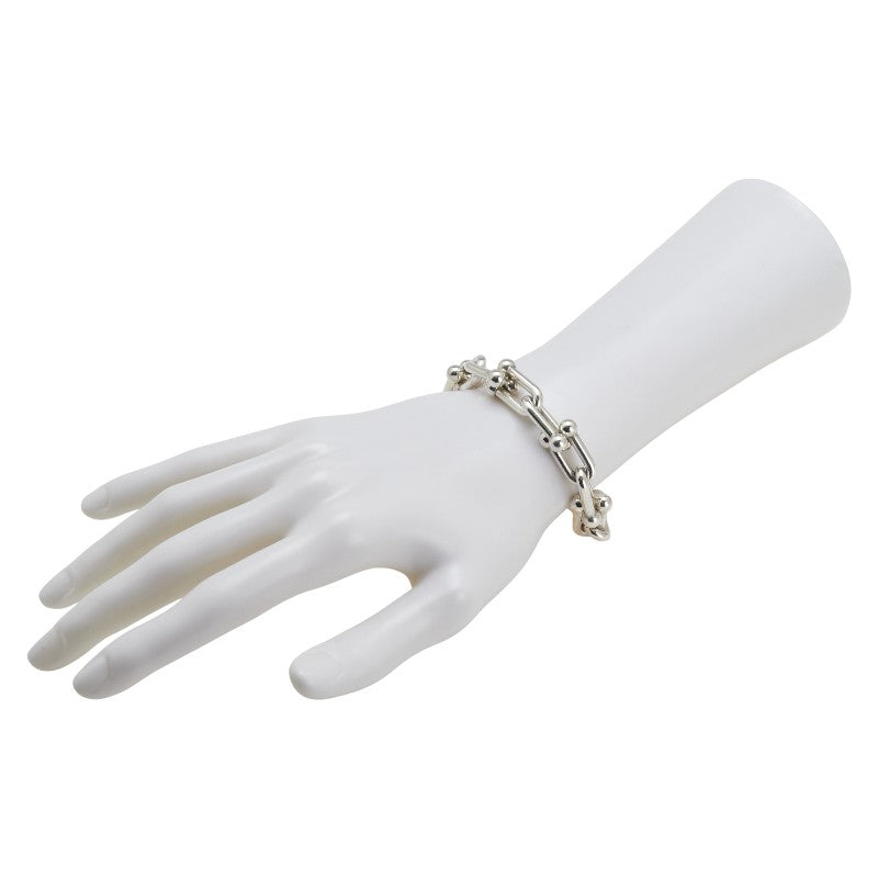 ティファニー ハードウェア ラージリンク ブレスレット SV925 シルバー レディース TIFFANY&Co. 【中古】