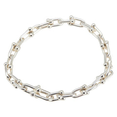 ティファニー ハードウェア スモールリンク ブレスレット SV925 シルバー レディース TIFFANY&Co. 【中古】