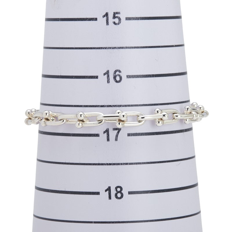 ティファニー ハードウェア スモールリンク ブレスレット SV925 シルバー レディース TIFFANY&Co. 【中古】
