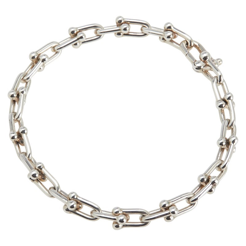 ティファニー ハードウェア スモールリンク ブレスレット SV925 シルバー レディース TIFFANY&Co. 【中古】