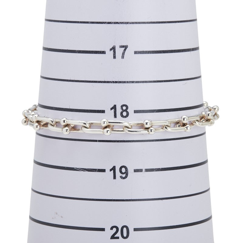 ティファニー ハードウェア スモールリンク ブレスレット SV925 シルバー レディース TIFFANY&Co. 【中古】