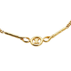 セリーヌ トリオンフ ネックレス ゴールド メッキ レディース CELINE 【中古】