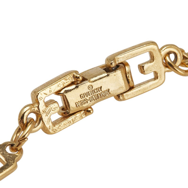 ジバンシー Gロゴ ネックレス ゴールド メッキ レディース Givenchy 【中古】