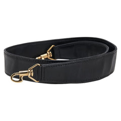 グッチ ショルダーストラップ ブラック ゴールド レザー レディース GUCCI 【中古】