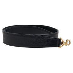 グッチ ショルダーストラップ ブラック ゴールド レザー レディース GUCCI 【中古】