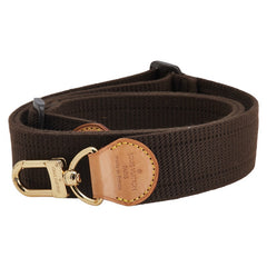ルイ ヴィトン ショルダーストラップ ブラウン ベージュ キャンバス レザー レディース LOUIS VUITTON 【中古】