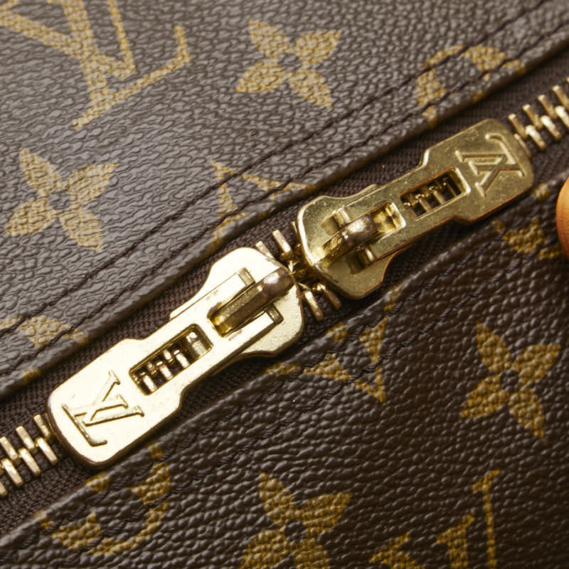 ルイ ヴィトン モノグラム キーポル55 ボストンバッグ トラベルバッグ M41424 ブラウン PVC レザー レディース LOUIS VUITTON 【中古】
