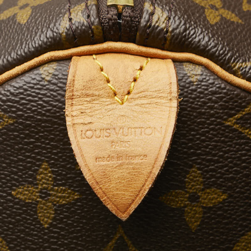 ルイ ヴィトン モノグラム キーポル55 ボストンバッグ トラベルバッグ M41424 ブラウン PVC レザー レディース LOUIS VUITTON 【中古】